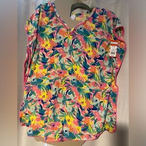 Cat & Jack XL (14) Blouse Top. Colorful, lightweight and beautiful. NWT